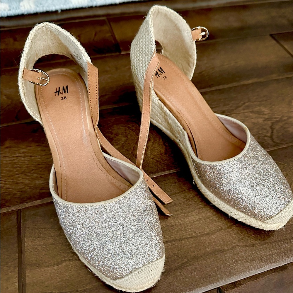 H&M Espadrille Wedge Shoes